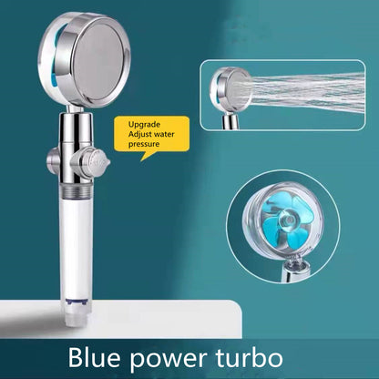 Shower Head Water Saving Flow 360 Degrees Rotating