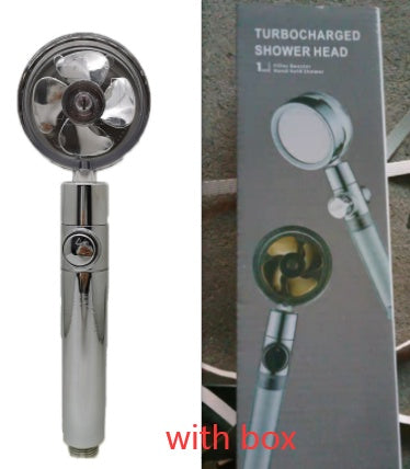 Shower Head Water Saving Flow 360 Degrees Rotating