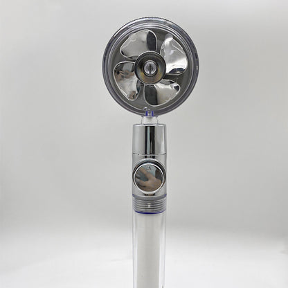 Shower Head Water Saving Flow 360 Degrees Rotating