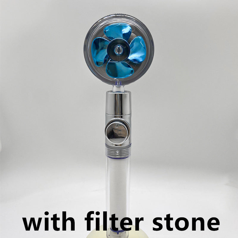 Shower Head Water Saving Flow 360 Degrees Rotating