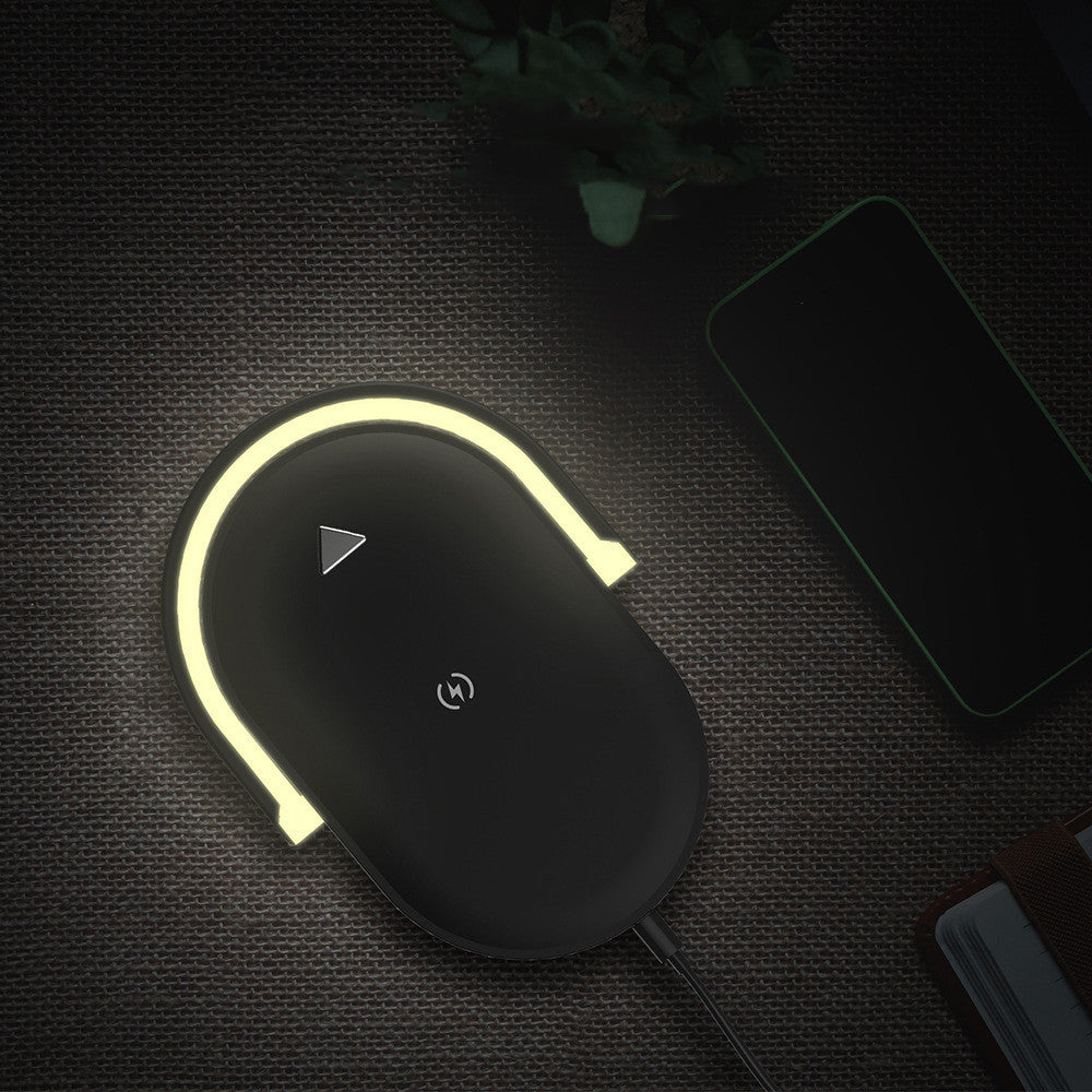 3 In 1 Foldable Wireless Charger Night Light Wireless Charger