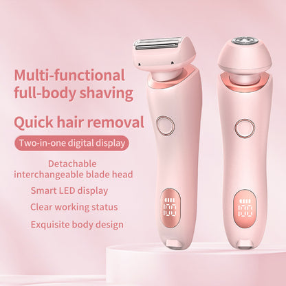 2 In 1 Hair Removal Epilator USB Rechargeable