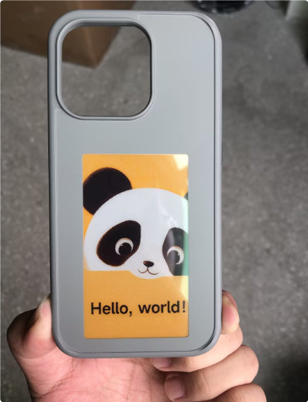 E-ink Screen Phone Case  Personalized Phone Cover Battery